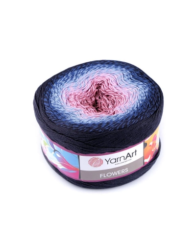 Fir de tricotat Flowers, 250 g - 1 buc. | Mimib