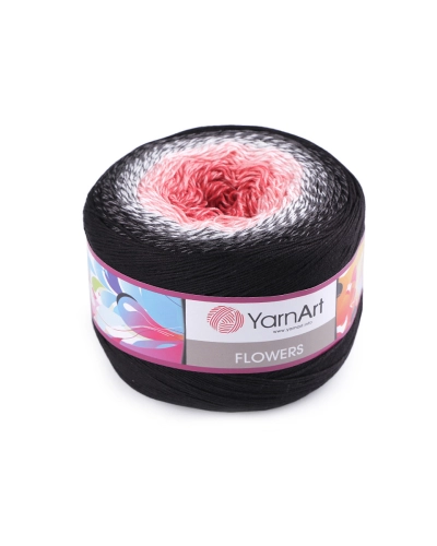 Fir de tricotat Flowers, 250 g - 1 buc. | Mimib