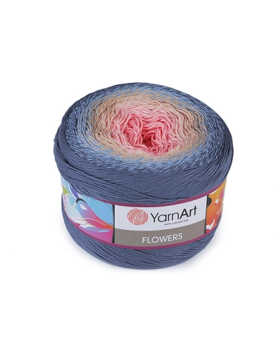 Fir de tricotat Flowers, 250 g - 1 buc. | Mimib