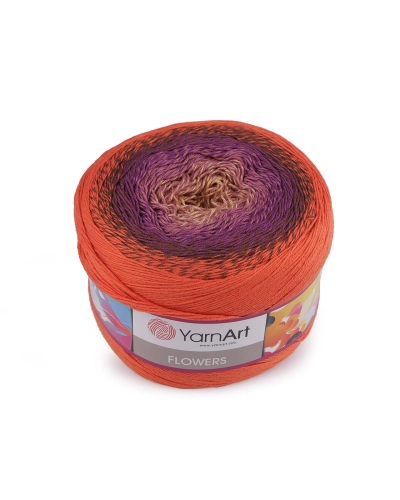 Fir de tricotat Flowers, 250 g - 1 buc. | Mimib