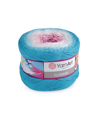 Fir de tricotat Flowers, 250 g - 1 buc. | Mimib