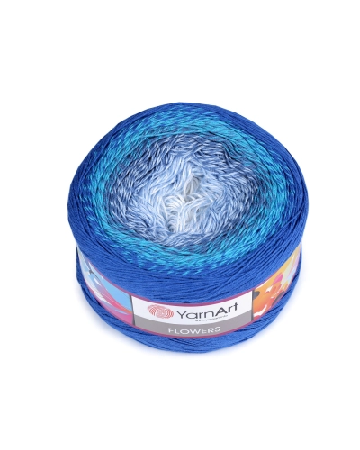 Fir de tricotat Flowers, 250 g - 1 buc. | Mimib