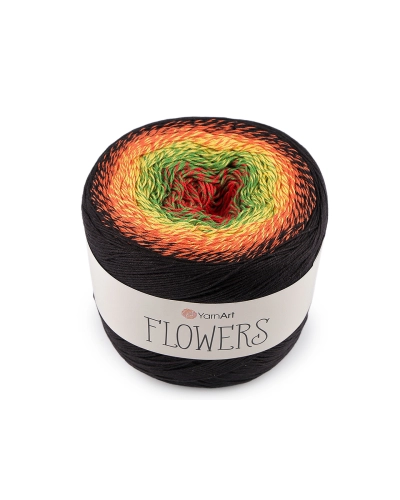 Fir de tricotat Flowers, 250 g - 1 buc. | Mimib