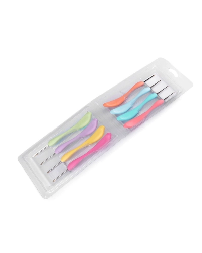Set croșete cu mâner ergonomic - 1 set | Mimib