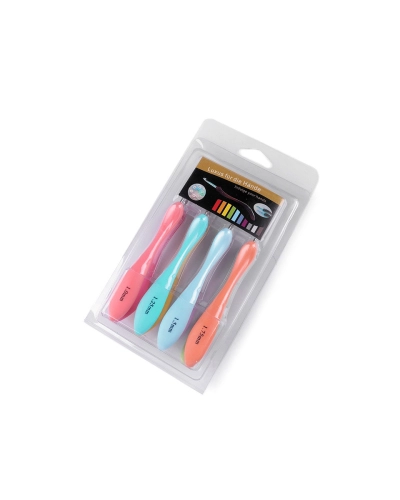 Set croșete cu mâner ergonomic - 1 set | Mimib