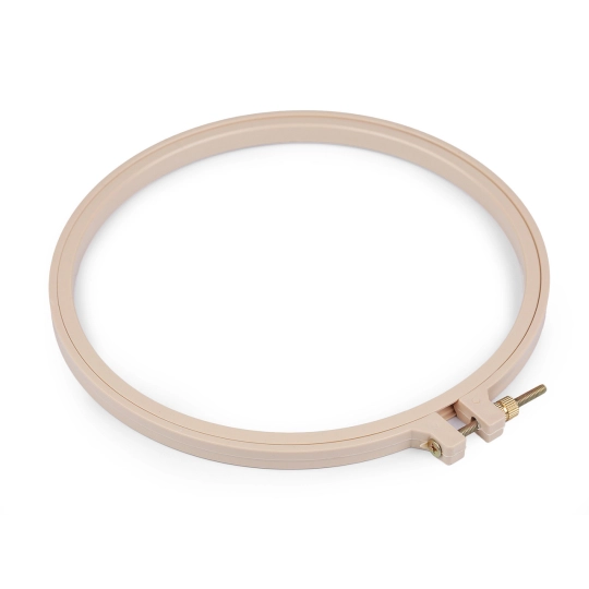 Gherghef din plastic pentru brodat,  Ø18,5 cm - 1 buc. | Mimib