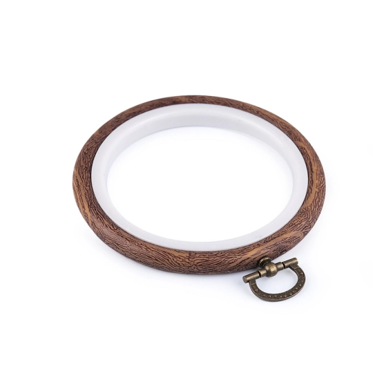 Vyšívací kruh / rámček na zavesenie Ø9 cm - 1 ks | Mimib