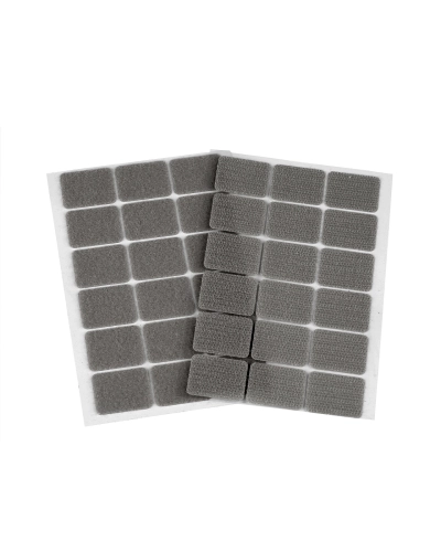 Suchý zips samolepiaci obdĺžniky 25x32 mm - 1 kar. | Mimib