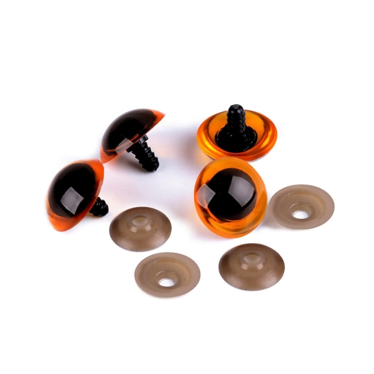 Oči veľké s poistkou Ø26 mm - 4 sada | Mimib