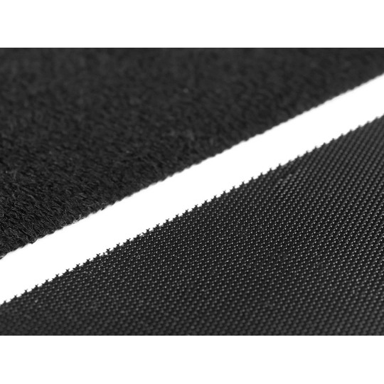 Nízkoprofilový suchý zips háčik + plyš šírka 50 mm jemný - 1 m | Mimib