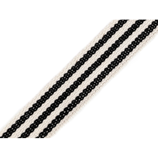 Bavlnený obojstranný popruh šírka 38 mm - 1 m | Mimib