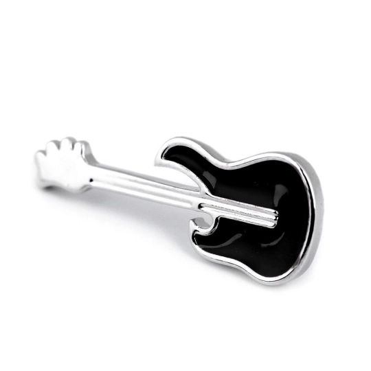 Brošňa / odznak do klopy gitara, lietadlo - 1 ks | Mimib