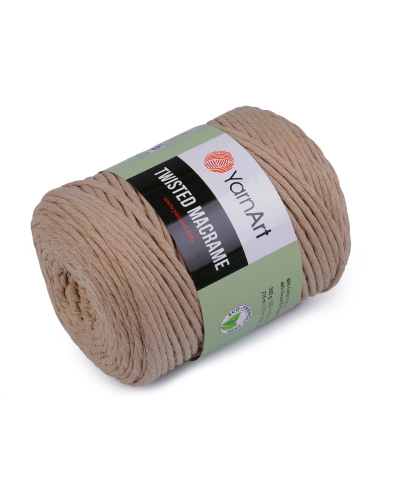 Pletacia priadza Twisted Macrame 500 g rozčesávacia - 1 ks | Mimib