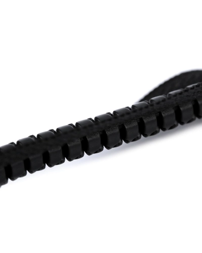 Kostený zips No 5 dĺžka 70 cm okrúhle zúbky, s ozdobným bežcom - 1 ks | Mimib