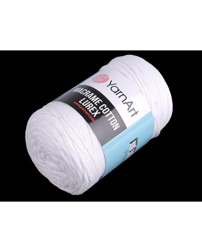 Pletacia priadza Macrame Cotton lurex 250 g - 1 ks | Mimib