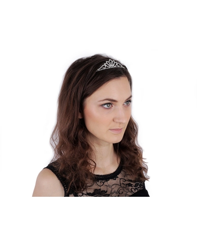Štrásová čelenka / korunka do vlasov - 1 ks | Mimib