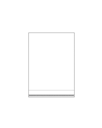 PP vrecko s lepiacou lištou 8x12 cm - 100 ks | Mimib