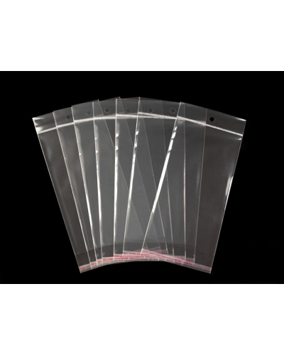 PP vrecko s lepiacou lištou 7x10 cm - 100 ks | Mimib