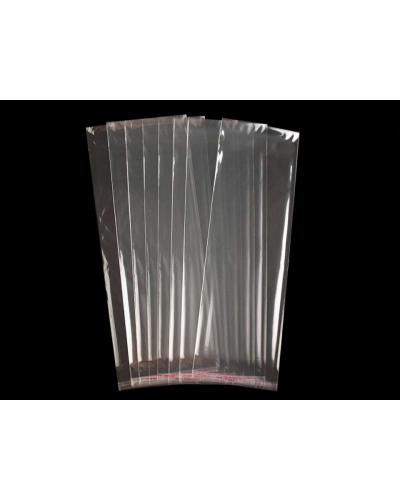 PP vrecko s lepiacou lištou 13x38 cm - 100 ks | Mimib