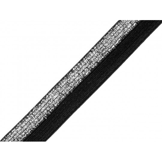Elastic bias cu lurex, lățime 17 mm | Mimib