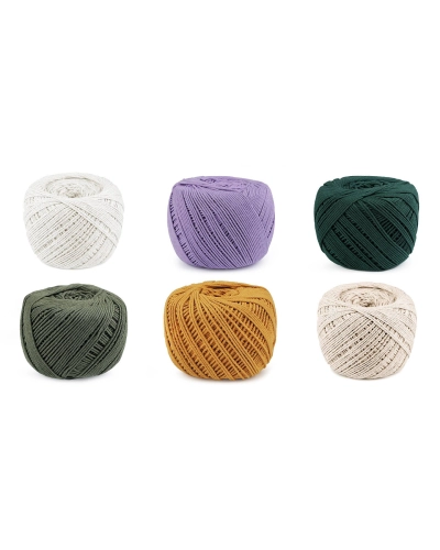 Fire din bumbac macrame Ø2-2,5 mm - 1 buc. | Mimib