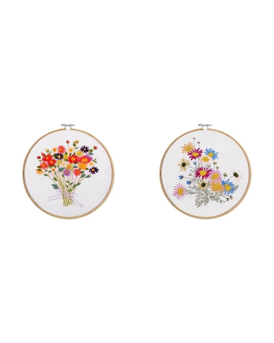 Set pentru brodat cu model imprimat - 1 set | Mimib