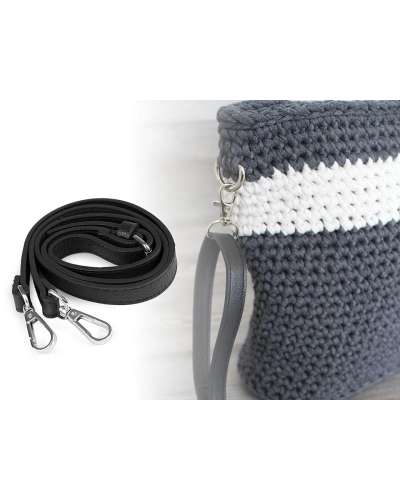 Curea cu carabine pentru geantă latime 1,5 cm - 1 buc. | Mimib
