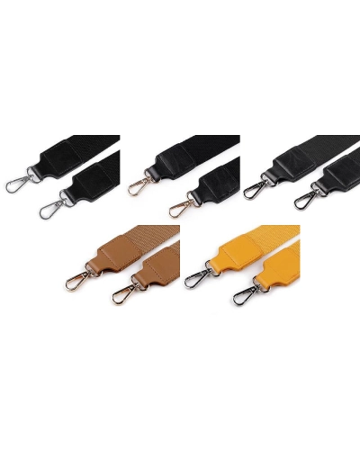 Curea textilă cu carabine pentru geantă latime 3,8 cm - 1 buc. | Mimib
