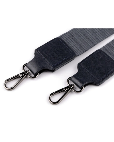 Curea textilă cu carabine pentru geantă latime 3,8 cm - 1 buc. | Mimib