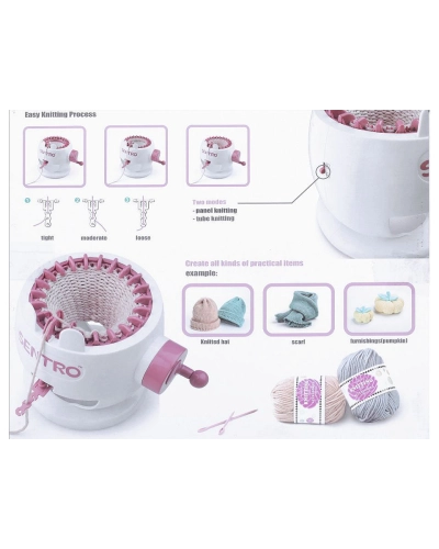 Mașină de tricotat medie - 1 set | Mimib