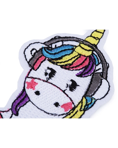 Aplicație termoadezivă Unicorn - 1 buc. | Mimib