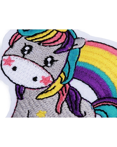 Aplicație termoadezivă Unicorn - 1 buc. | Mimib