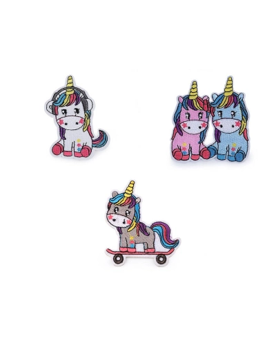 Aplicație termoadezivă Unicorn - 1 buc. | Mimib