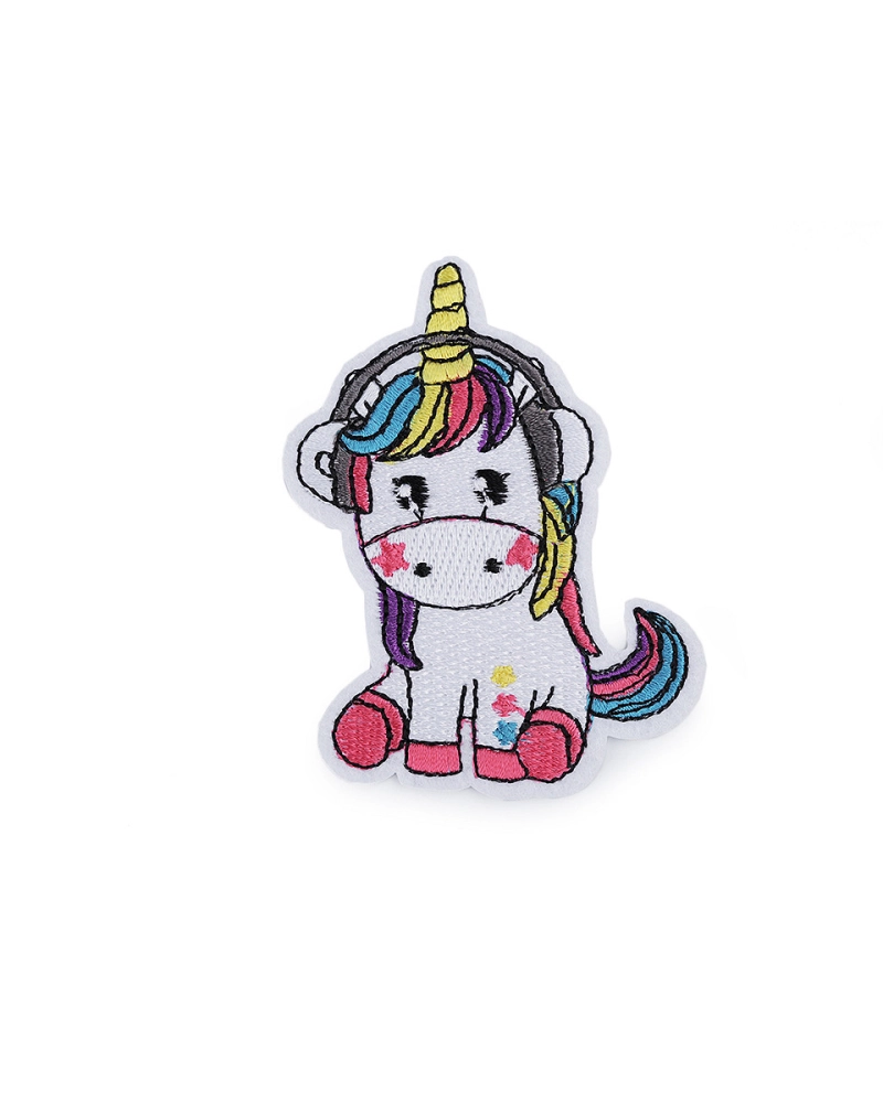 Aplicație termoadezivă Unicorn - 1 buc. | Mimib
