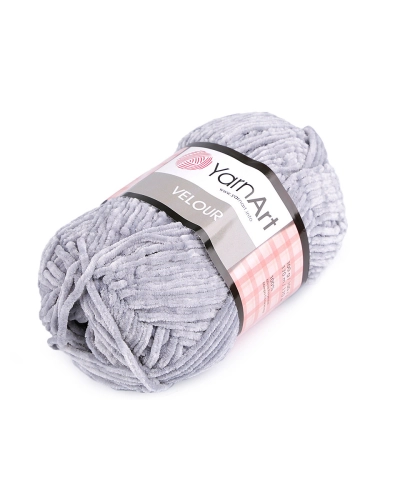 Fir de tricotat plușat Velour, 100 g - 1 buc. | Mimib