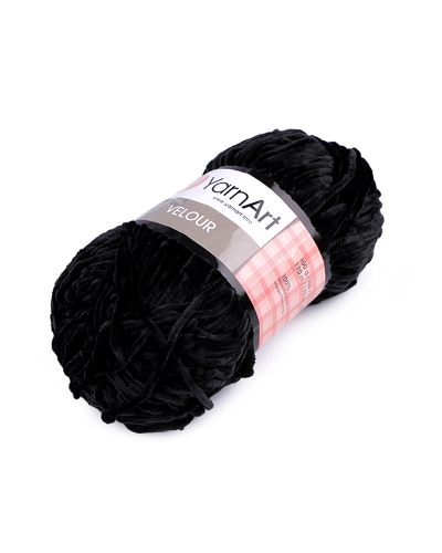 Fir de tricotat plușat Velour, 100 g - 1 buc. | Mimib