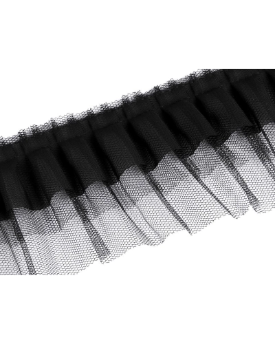 Bandă cu volănașe 3 rânduri, lățime 70 mm - 1 m | Mimib