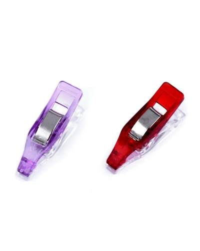 Clipsuri fixare materiale textile, 4x27 mm - 50 buc. | Mimib