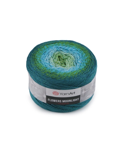 Fir de tricotat Flowers Moonlight cu lurex, 260 g - 1 buc. | Mimib