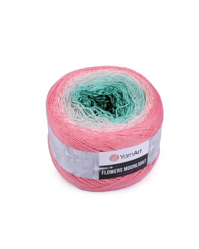 Fir de tricotat Flowers Moonlight cu lurex, 260 g - 1 buc. | Mimib