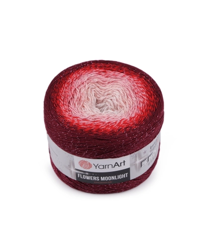 Fir de tricotat Flowers Moonlight cu lurex, 260 g - 1 buc. | Mimib