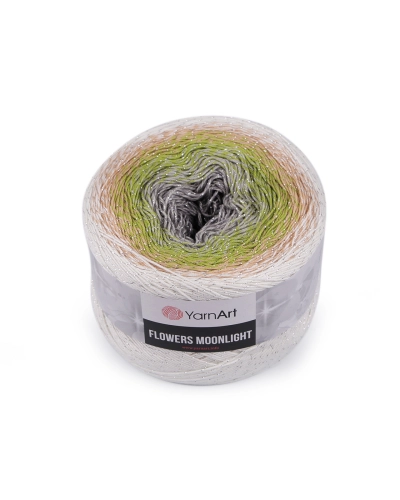 Fir de tricotat Flowers Moonlight cu lurex, 260 g - 1 buc. | Mimib