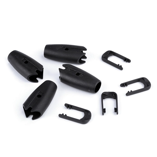 Cataramă plastic pentru lesă, Ø10 mm - 4 set | Mimib