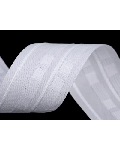 Rejansă albă tip creion, lățime 50 mm - 50 m | Mimib