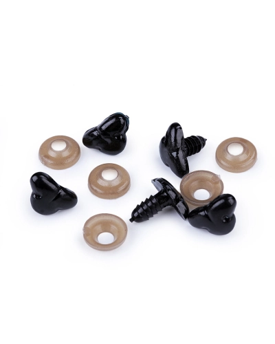 Nas pentru jucării cu dispozitiv de siguranță, 11x17 mm - 5 set | Mimib