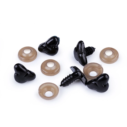 Nas pentru jucării cu dispozitiv de siguranță, 11x17 mm - 5 set | Mimib