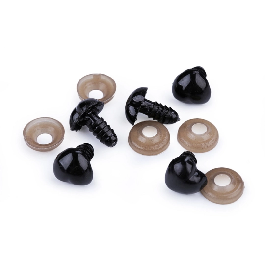 Nas pentru jucării cu dispozitiv de siguranță, 12x13 mm - 5 set | Mimib