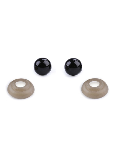 Ochi pentru jucării cu dispozitiv de siguranță, Ø6 mm - 10 set | Mimib