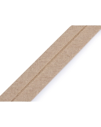 Bandă bias din bumbac, lățime 18 mm - 1 m | Mimib