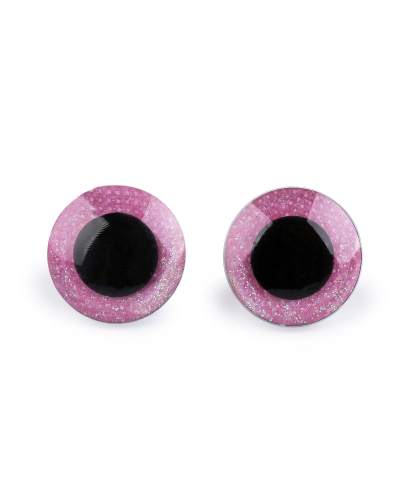 Ochi pentru jucării cu dispozitiv de siguranță, Ø25 mm - 4 set | Mimib